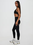 Dellah Ruched Back Leggings Black