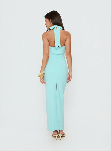 tourista maxi dress blue Portrait Maxi Dress in Blue main image 0