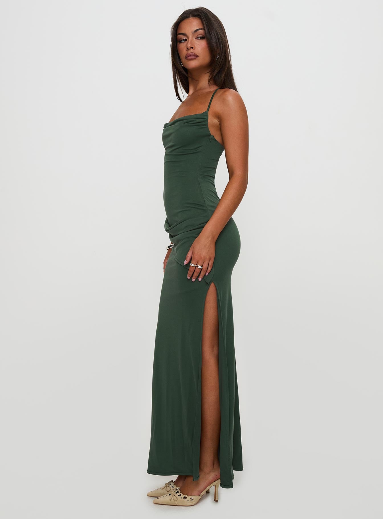 Marchesi Maxi Dress Green | Princess Polly Marchesi Maxi Dress Green | Princess Polly