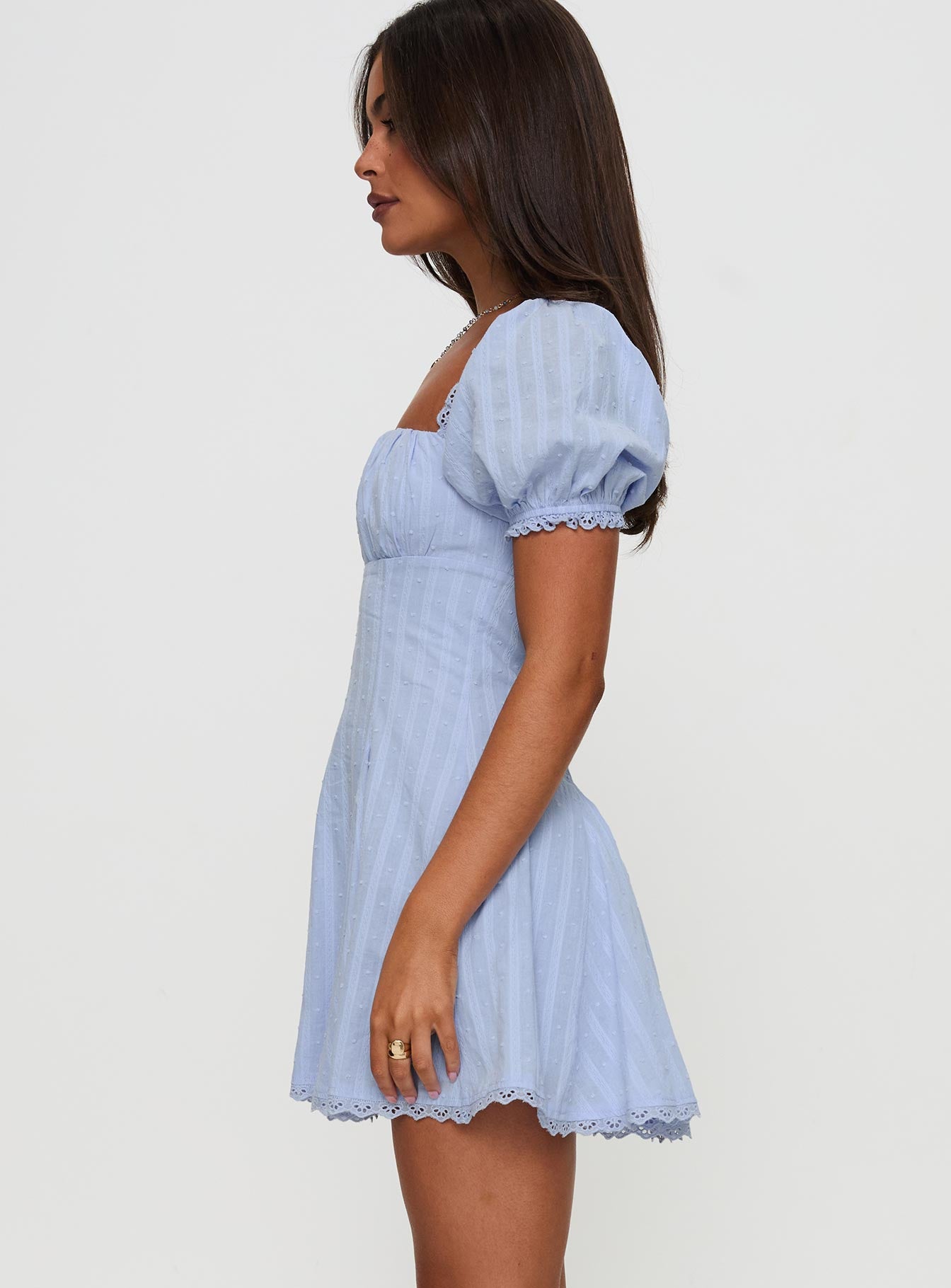 Rabatia Mini Dress Blue Rabatia Mini Dress Blue