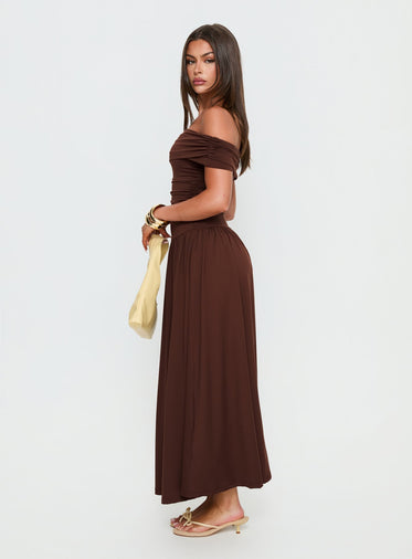 Brown Maxi Dresses