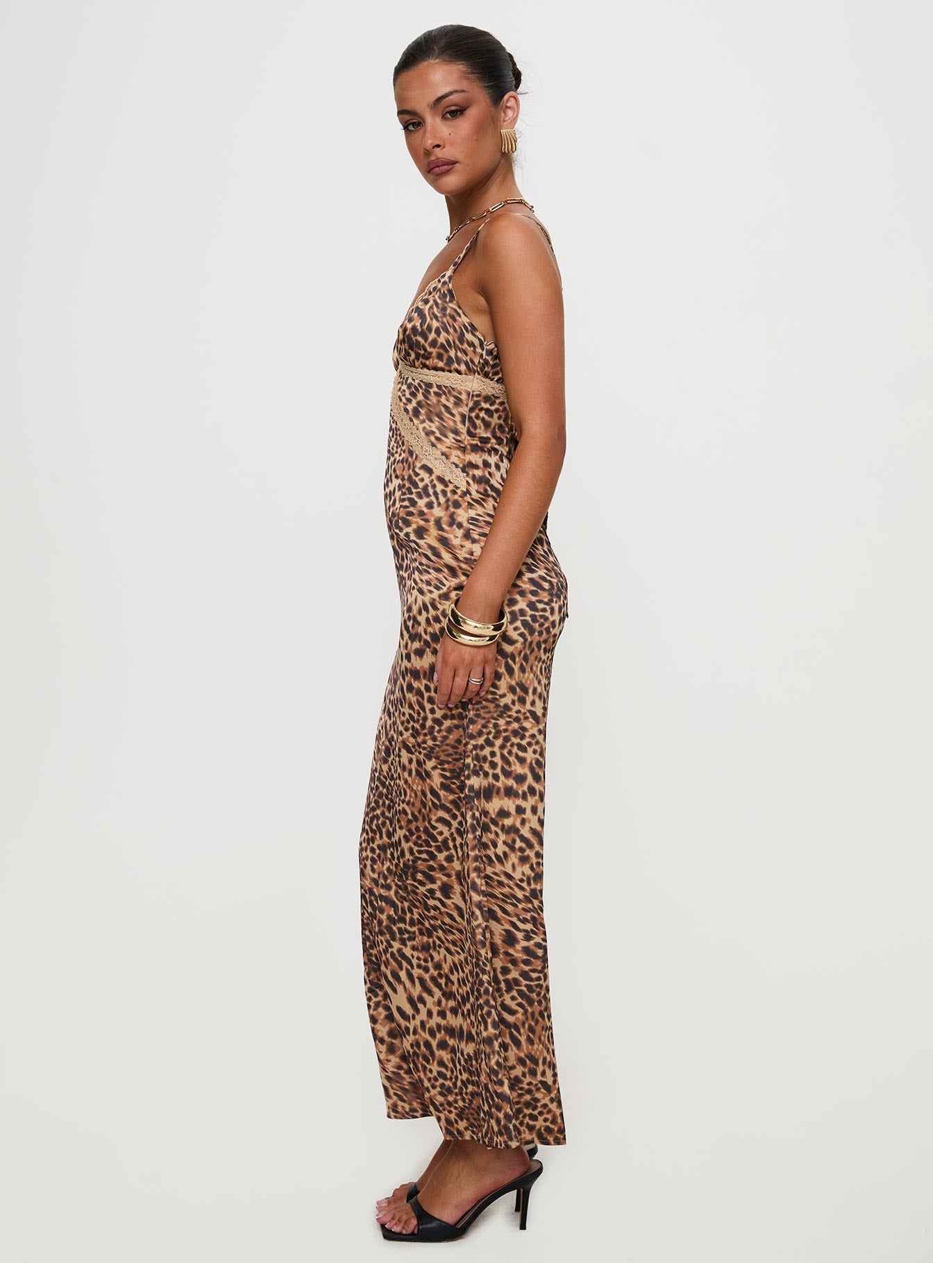 Sanctuary Maxi Dress Leopard