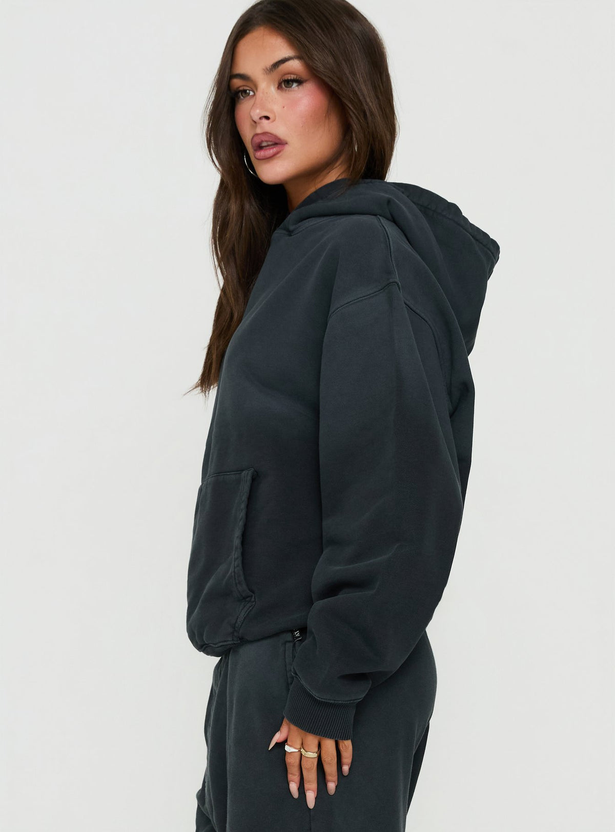 Pullover Oversized Hoodie Black