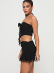 Edan Ruffle Set Black