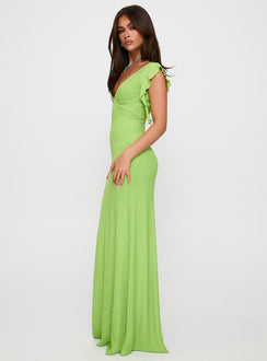 Soleila Maxi Dress Green Tonal | Princess Polly Soleila Maxi Dress Green Tonal | Princess Polly