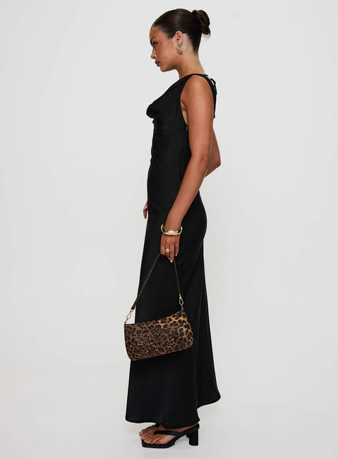 princess polly cowl neck dress Alexus Cowl Neck Mini Dress | Black | Womens