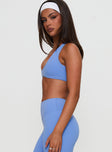 Pulse Halter Active Crop Blue