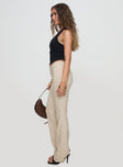 Kinkirk Flared Pants Taupe