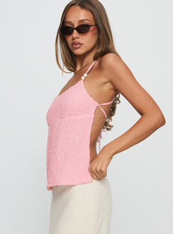 Aleris Backless Top Pink