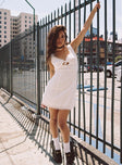 Merrelle Mini Dress White