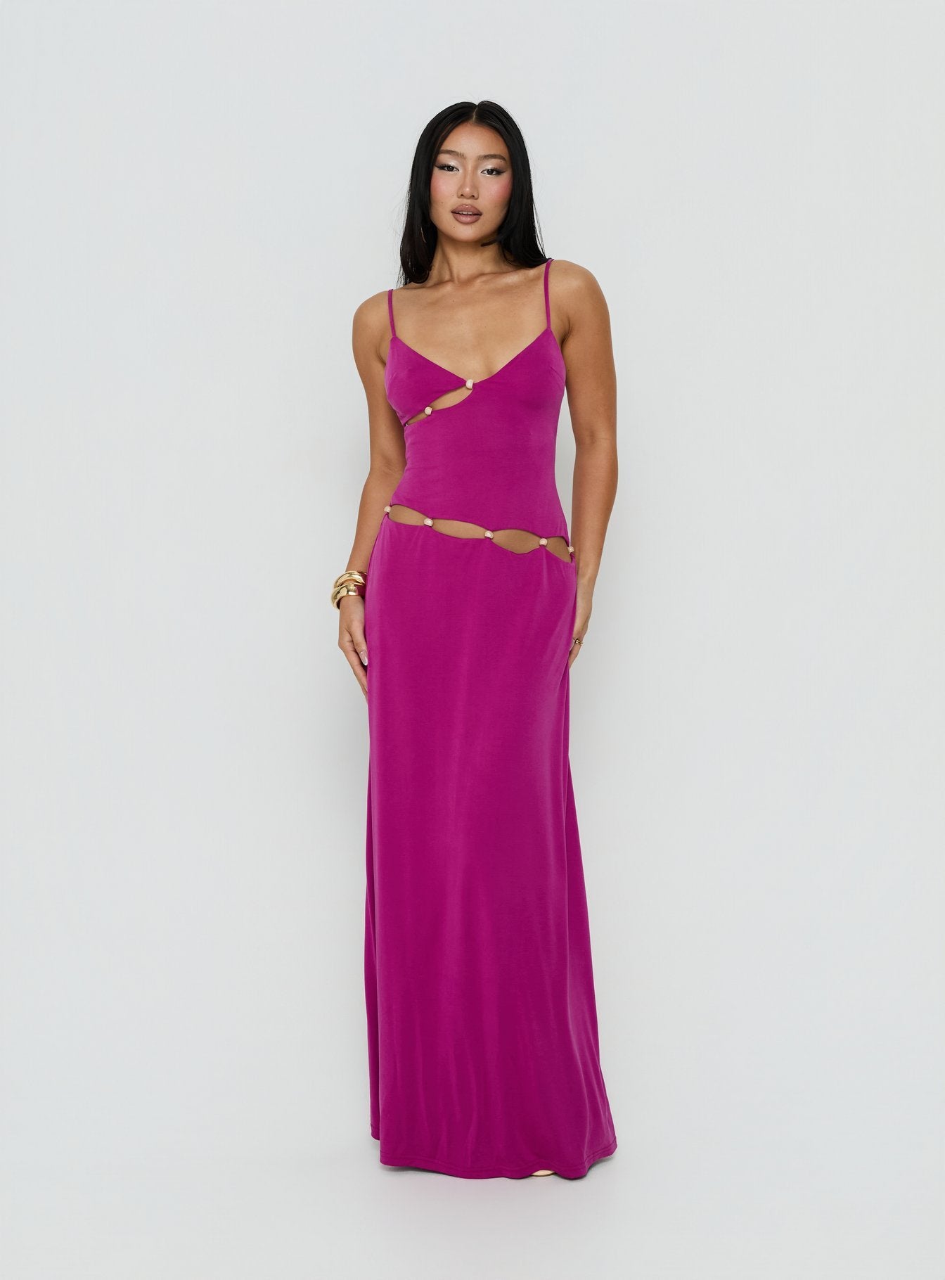 allspice beaded maxi dress Monique Beaded Maxi Dress | Made-To-Order