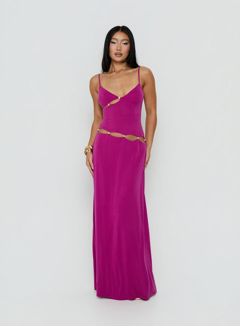 allspice beaded maxi dress black Alanna Beaded Lace Maxi Dress - Black