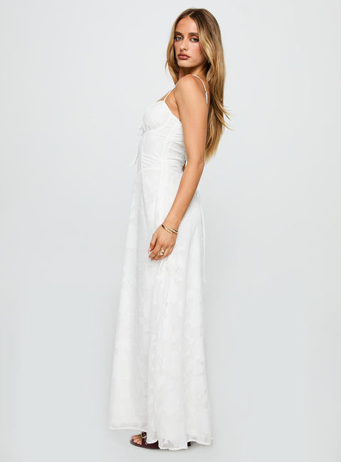 princess polly lillette maxi dress white dress princess polly Lillette Maxi Dress | White