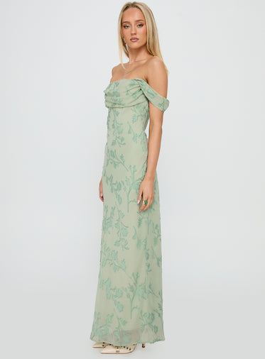 Green Floral Dresses Green Floral Dresses