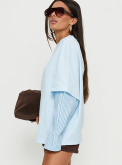 Renelle Layered Long Sleeve Top Multi