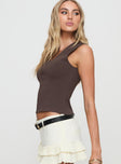 Vega Top Brown