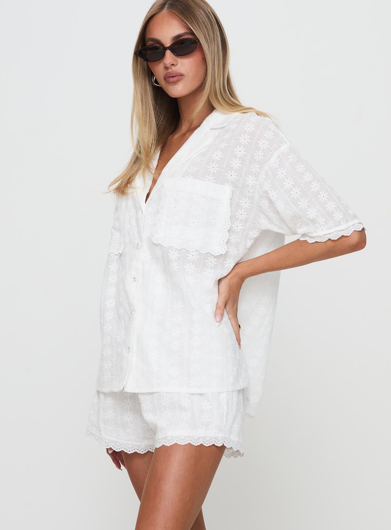 Daisy Chains Set White