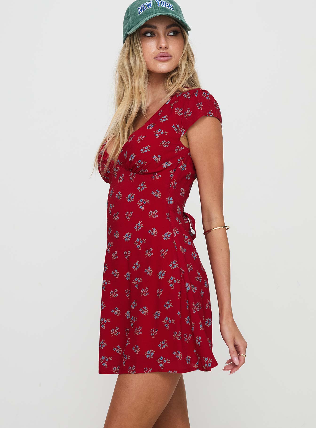 princess polly red mini dress Cannelloni Mini Dress Red