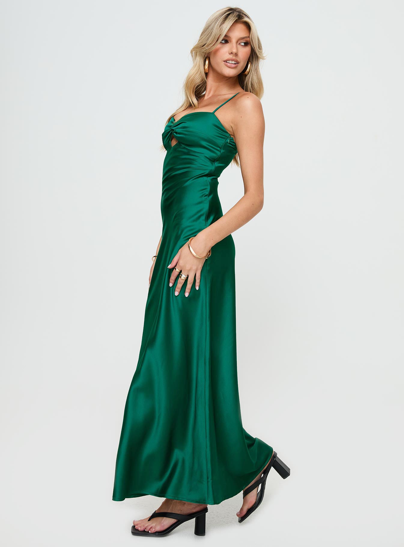 Blackthorn Maxi Dress Green | Princess Polly Blackthorn Maxi Dress Green | Princess Polly