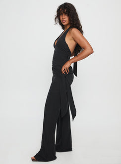 Enchantress Wide Leg Jumpsuit Black