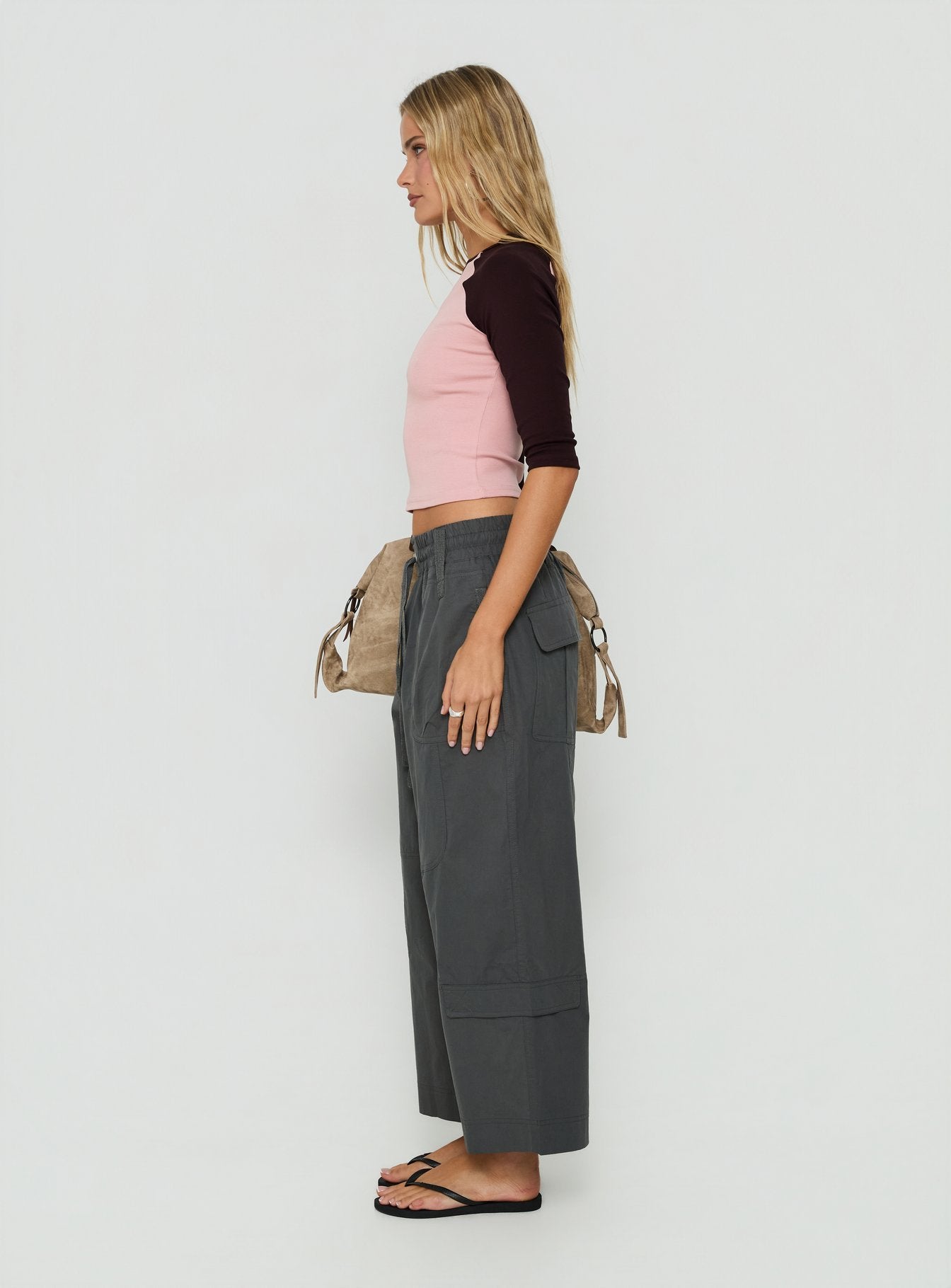 Fever Cargo Pant Charcoal
