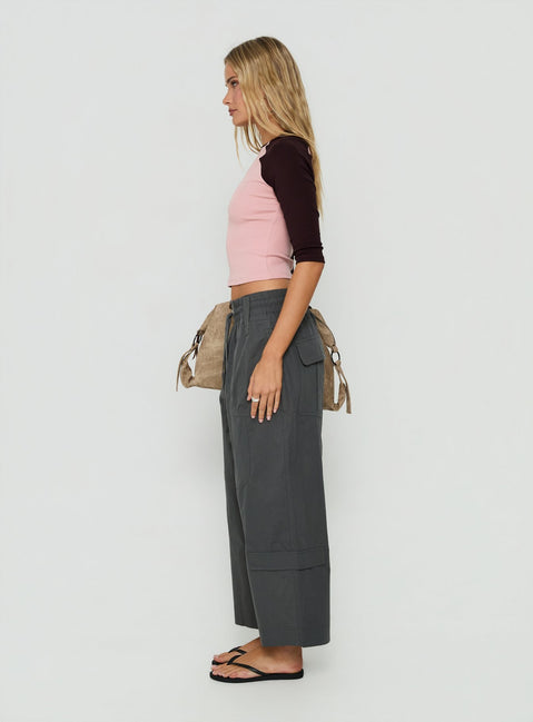 Fever Cargo Pant Charcoal