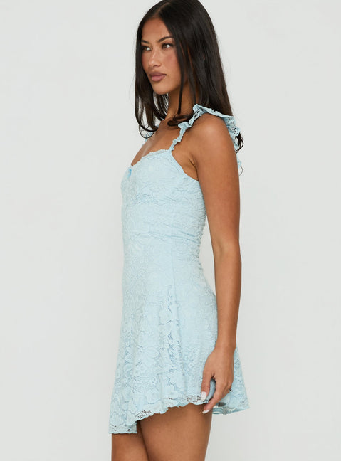 Beacall Mini Dress Blue
