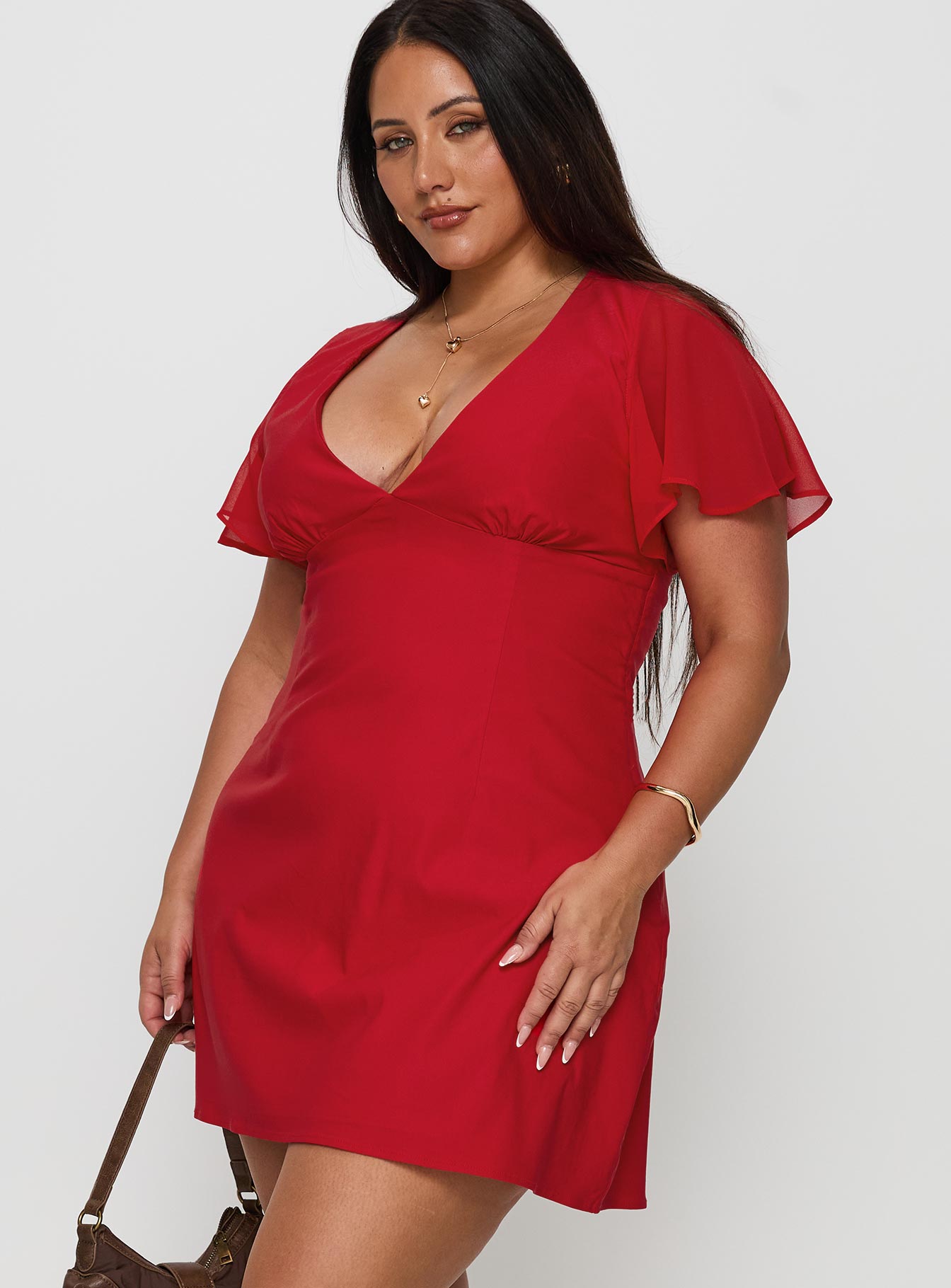 Florie Corset Mini Dress Red Curve | Princess Polly Florie Corset Mini Dress Red Curve | Princess Polly