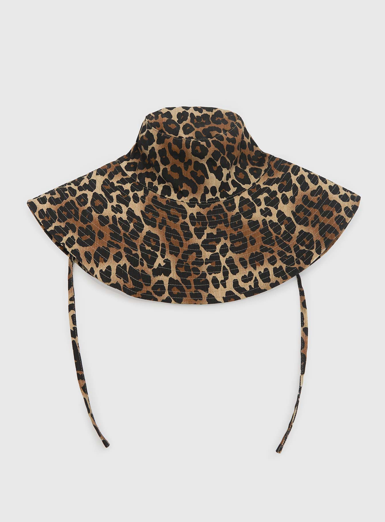 Samual Oversized Bucket Hat Leopard | Princess Polly