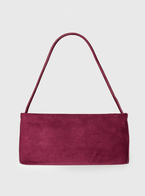 Dawn To Dusk Shoulder Bag Plum Noir
