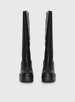 Windsor Smith Nowhere Boots Black