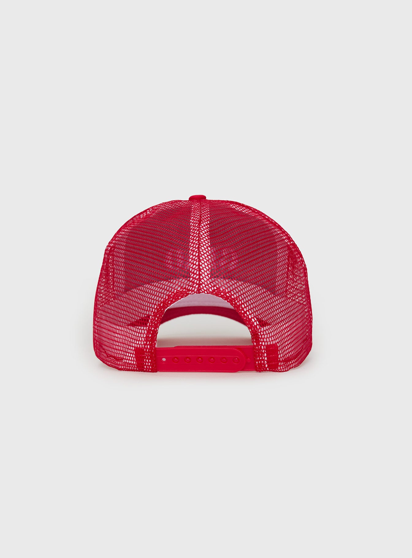 Trucker hat Graphic print, adjustable strap at back