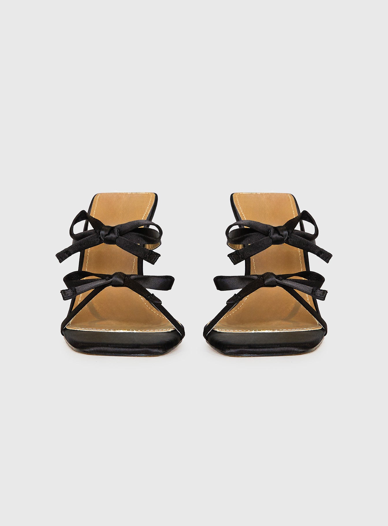 All The Frill Heels Black