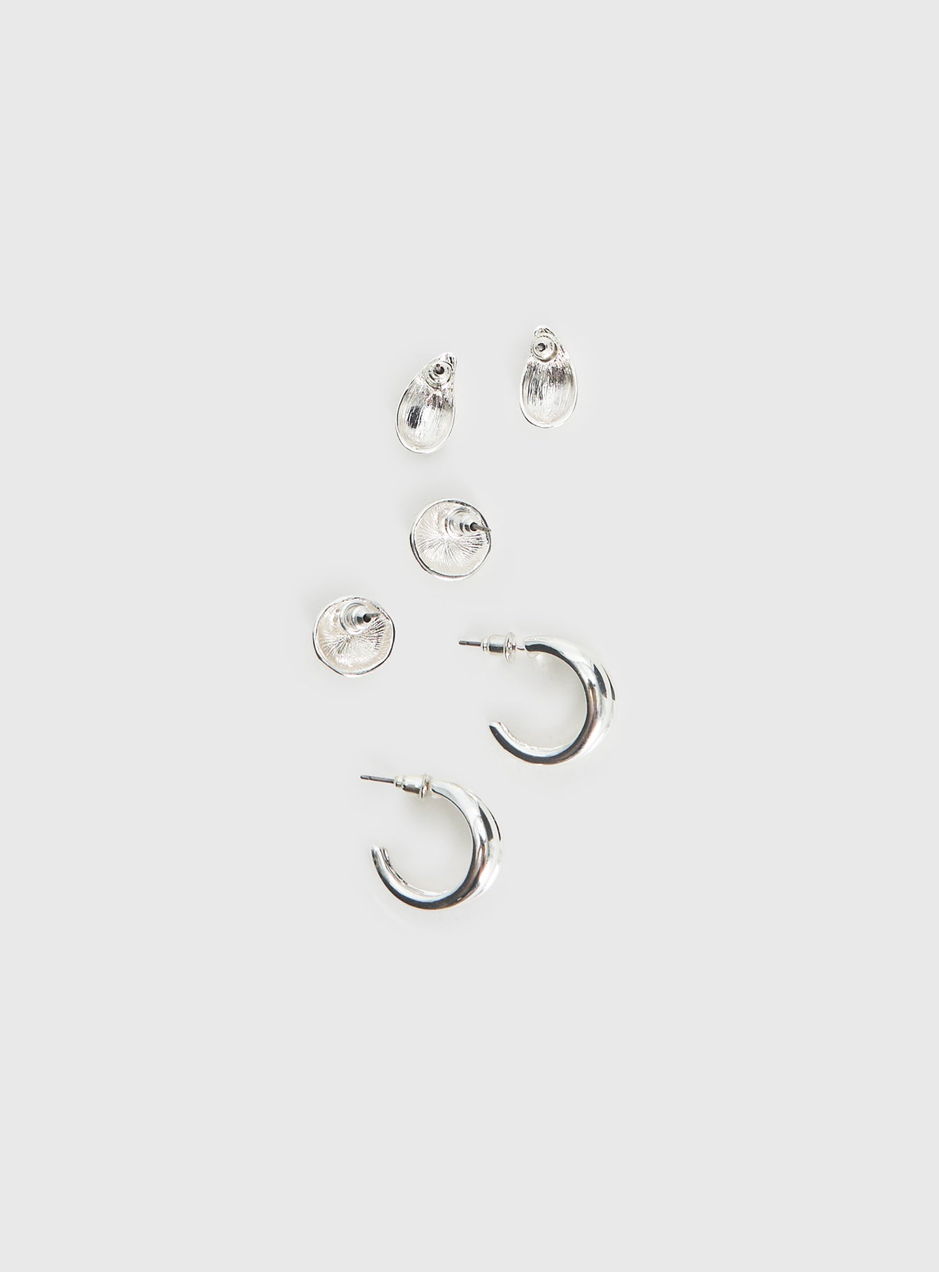 Run The Party Earring Pack Silver