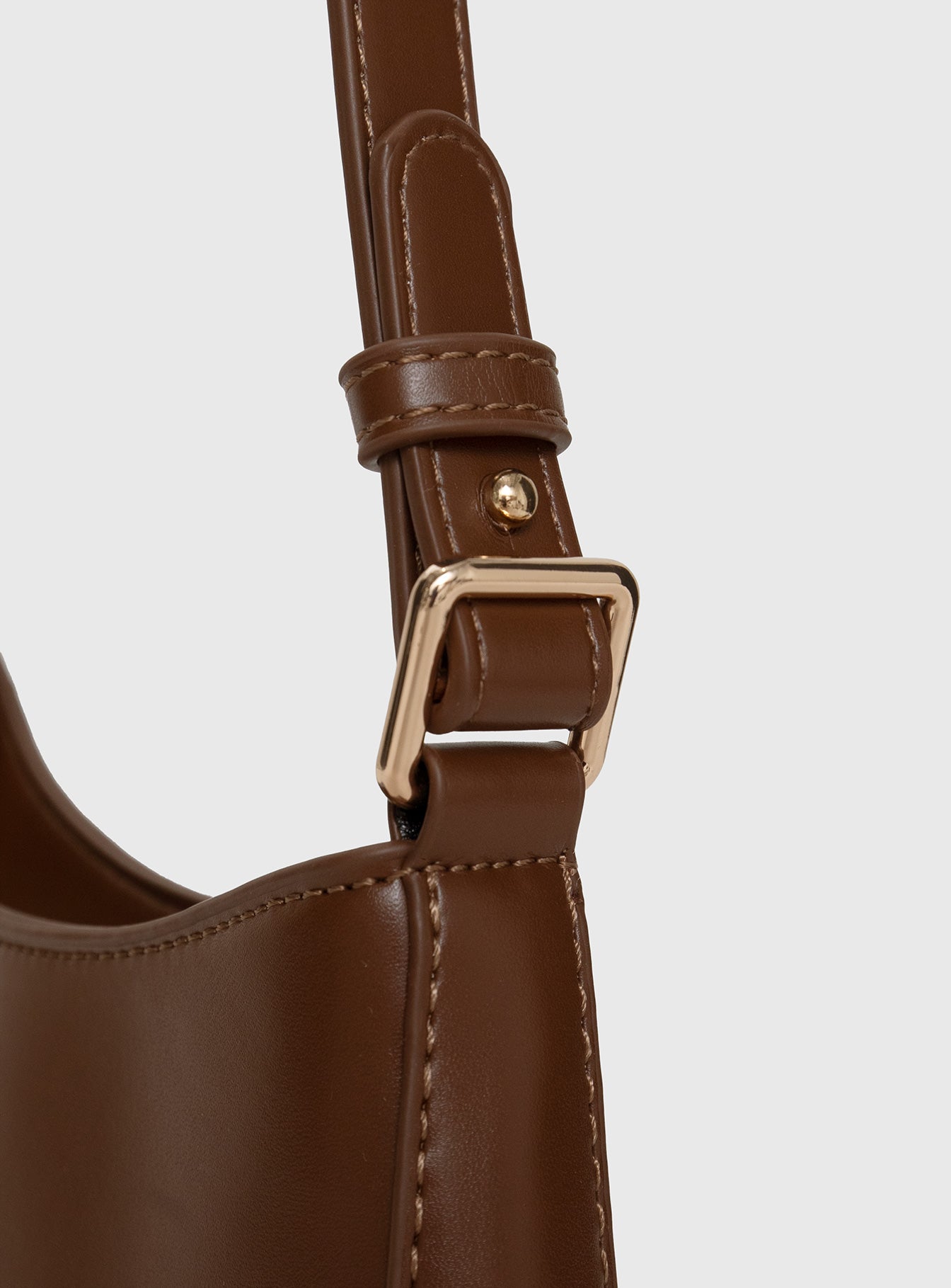 Vesperea Shoulder Bag Chocolate Brown | Princess Polly