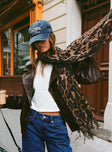 London Town Scarf Leopard