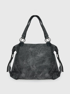 Brittin Stud Detail Shoulder Bag Black