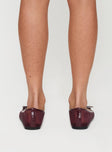 Therapy Ally Ballet Flats Cherry