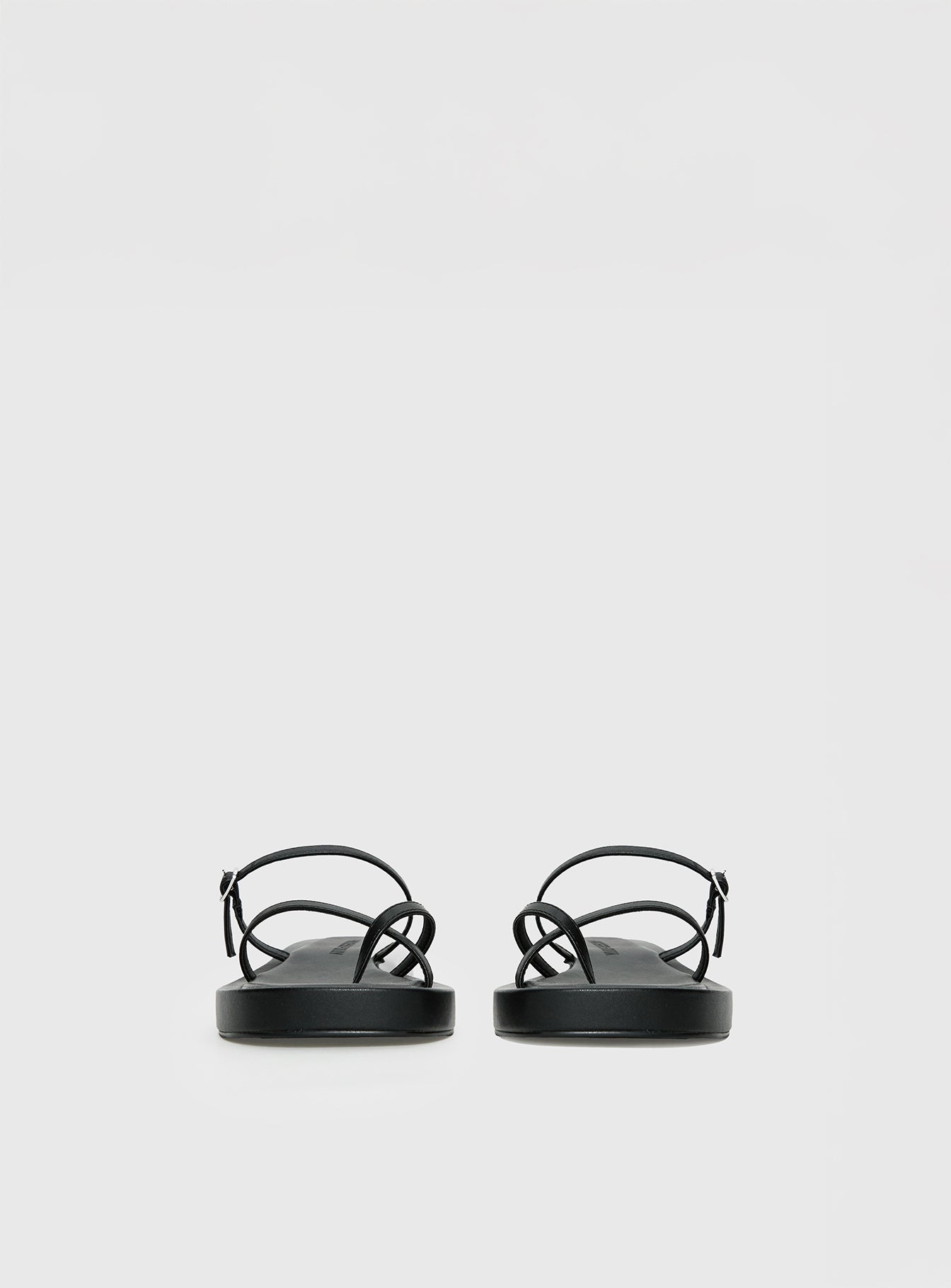 Riki Mini Belt Sandals Black