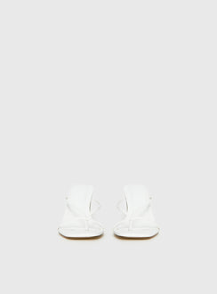 Billini Silas Heels White