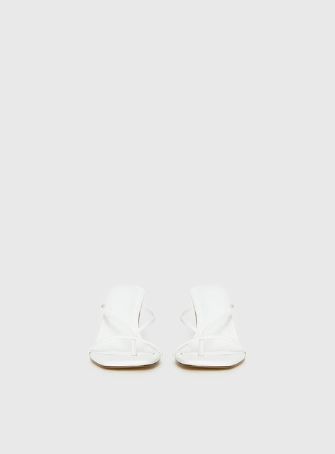 Billini Silas Heels White