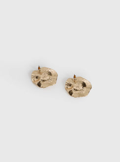 Spend The Night Stud Earrings Gold