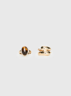 Zailah Ring Pack Gold