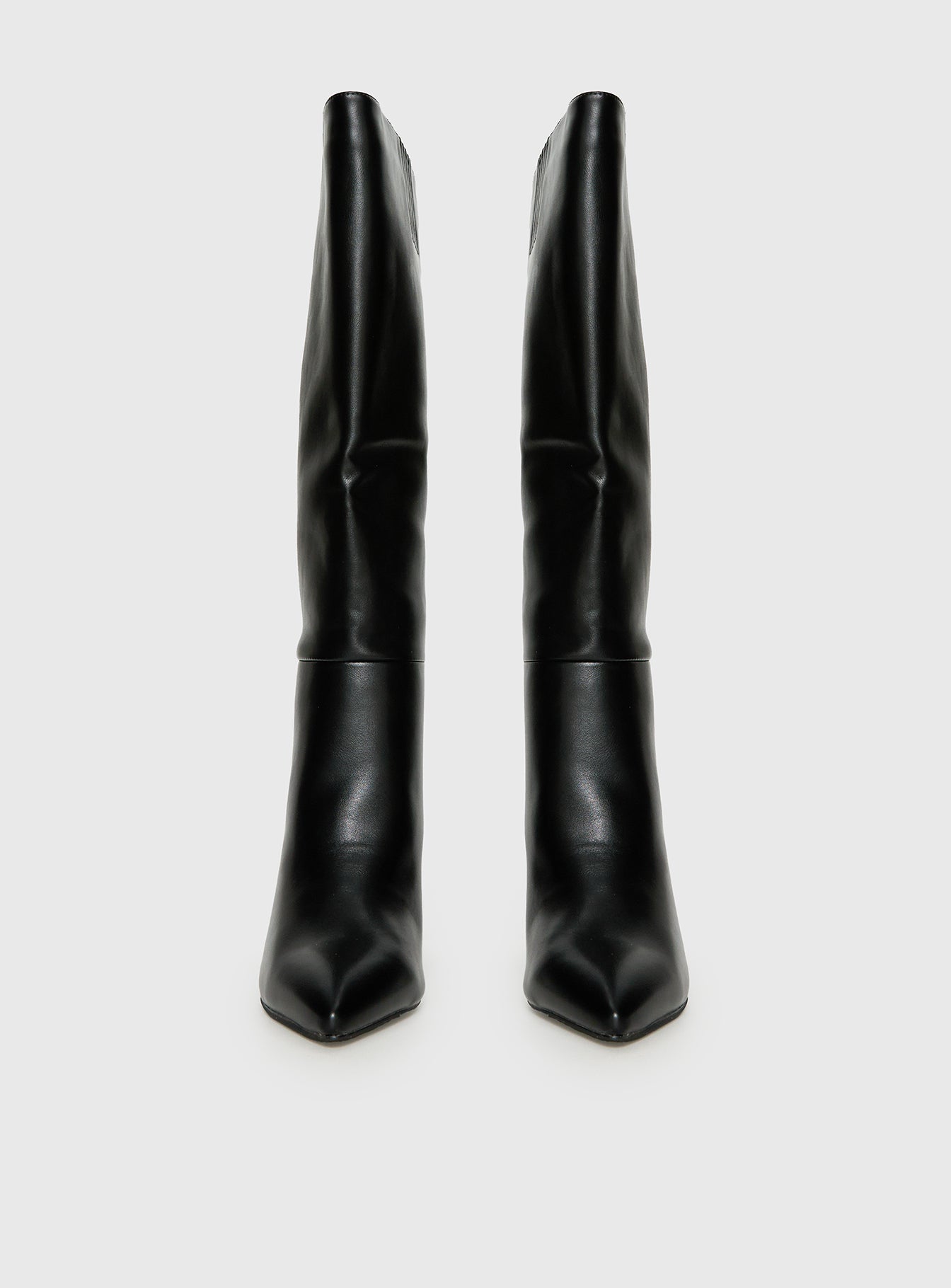 Vesper Knee High Boots Black