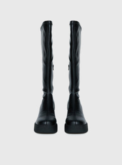 Westcott Knee High Boots Black