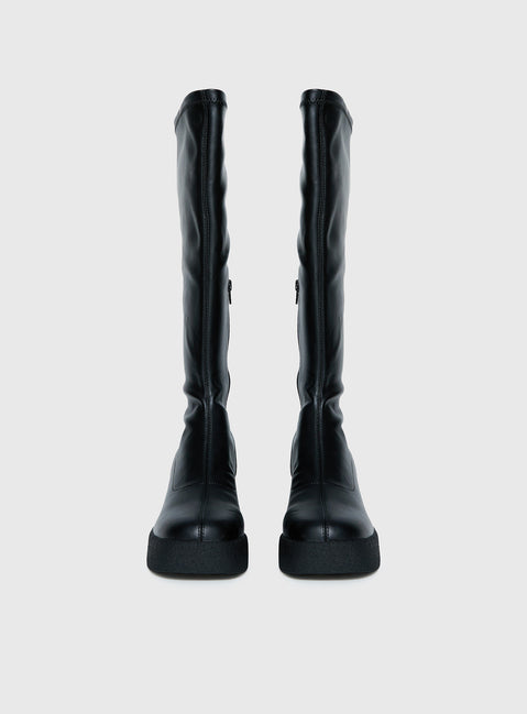 Westcott Knee High Boots Black