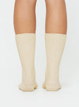 Pinto Socks Beige