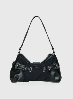 Doyers Street Shoulder Bag Black / Silver