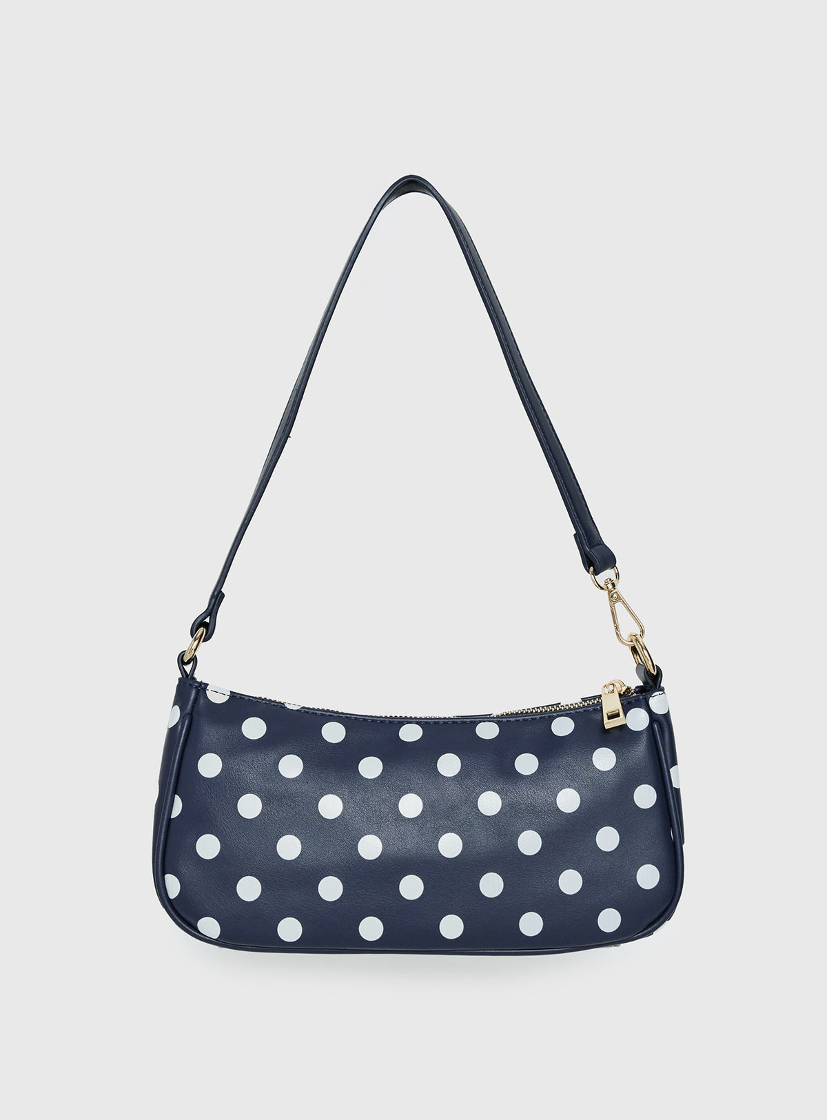 Peta & Jain Piper Bag Navy Polka