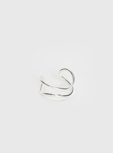 Secret To Love Cuff Silver
